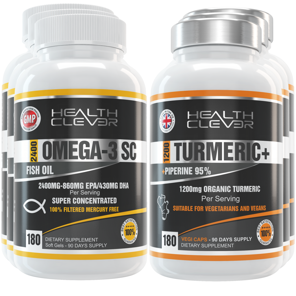 Omega-3 SC & Turmeric + Piperine